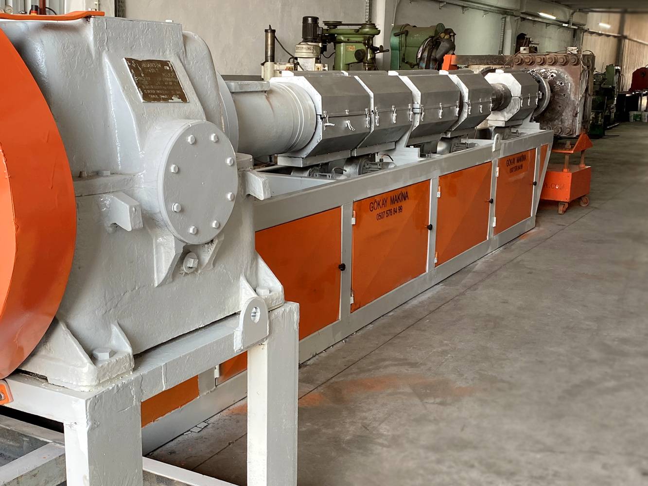 150 lik Granül Makinası İmalatı