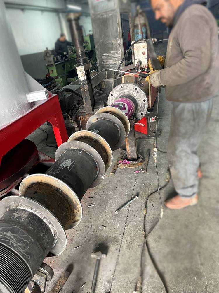 Ön Akıtma Granül Makinası Çoklu Su Soğutma İmalatı 2