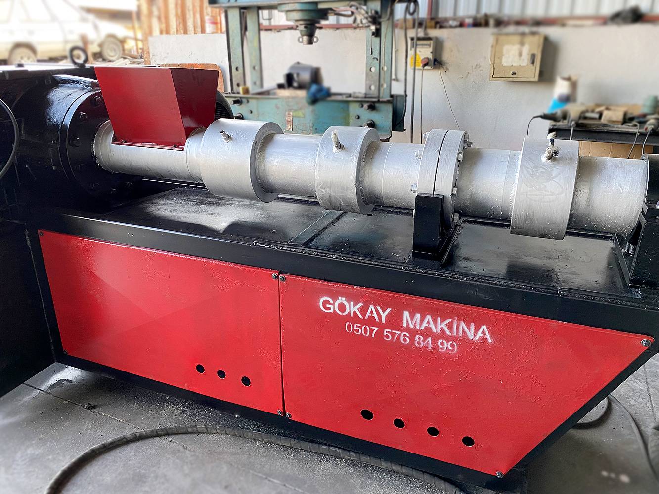 Plastik Geri Dönüşüm Ön Akıtma Granül Makinası 2